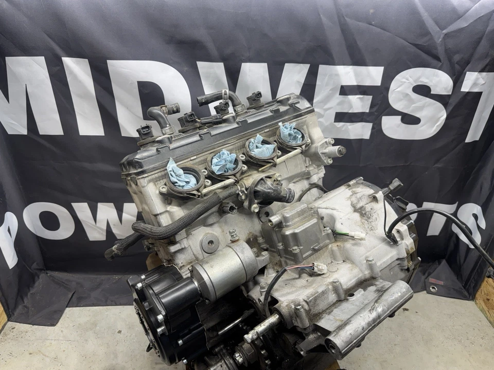 06 07 Suzuki GSXR 600 Motor VÁLVULA DE CABEZA LEVA FUNCIONA BIEN Foto 4 de 4