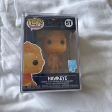 Funko Pop! - LA SAGA INFINITO: SERIE DE ARTE - FIGURA VINILO OJO DE HALCÓN (NARANJA) #51 