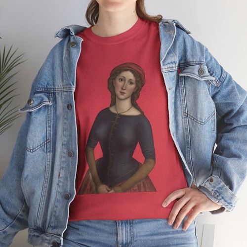 Renaissance Woman Portrait T-Shirt | Vintage Classical Painting Art Tee - Bild 26 von 26