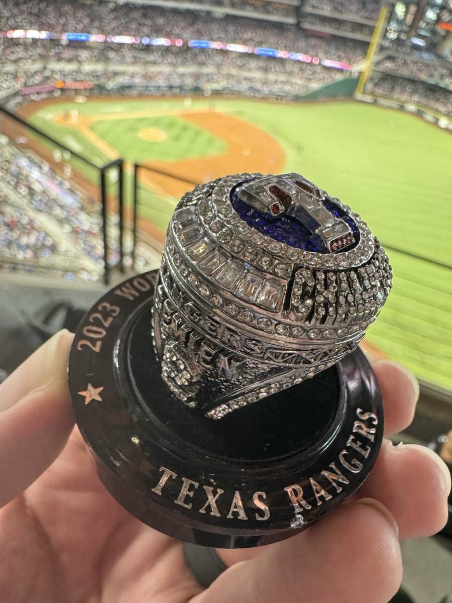 Texas Rangers Marcus Semien Diamond Days World Series Ring SGA NIB - Main Image