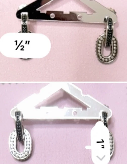 Pendientes de aro John Hardy punto zafiros negros tratados plata de ley nuevos con etiquetas Foto 3 de 4