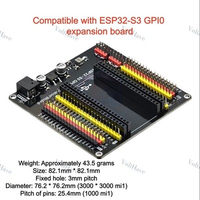 1PCS Compatible with ESP32-S3 Expansion Board and GPIO Expansion Board New