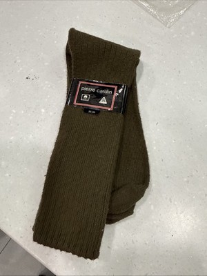 Vintage Men s Pierre Cardin Cotton Nylon Dress Socks Black Size 10-13 NOS