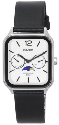 Casio MTP-M305L-7A Moonphase Quartz Men's Watch - Silver for