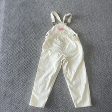 Vintage Oshkosh Light Weight Yellow Floral Overalls. Size 5