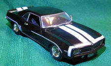 1969 Legendary Muscle Car / 1996 Chevy Camaro SS/ Black with white strips