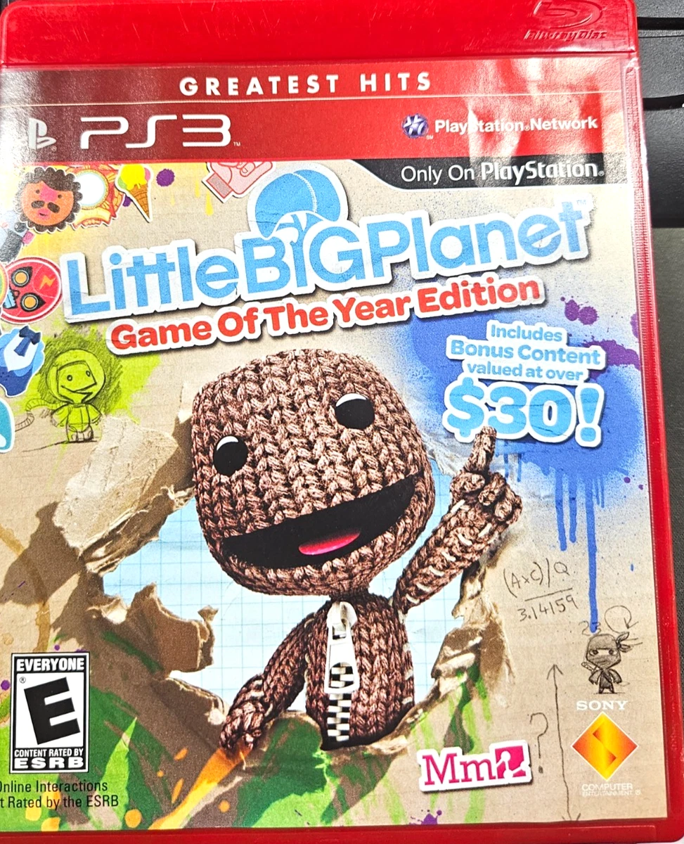 LittleBigPlanet PS3 – Boîte Dos FRA – Promo Game Disc – Très Bon état – Action/aventure