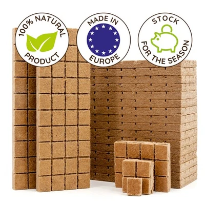 GARDENGURU Kaminanzünder 6kg Anzünder Anzündwürfel Kohleanzünder Wachs Grillanzünder 2800St