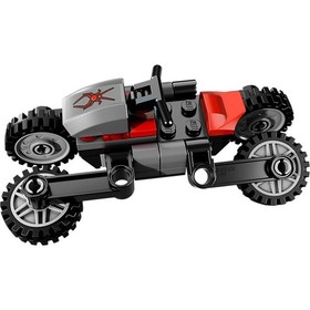 LEGO 76004 Marvel Spider-Man Spider Cycle Chase - Cycle, Mini Figure and Web