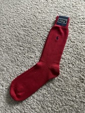 Vintage Polo Ralph Lauren Socks Mens 10-13 Cotton Blend USA New Old Stock NOS