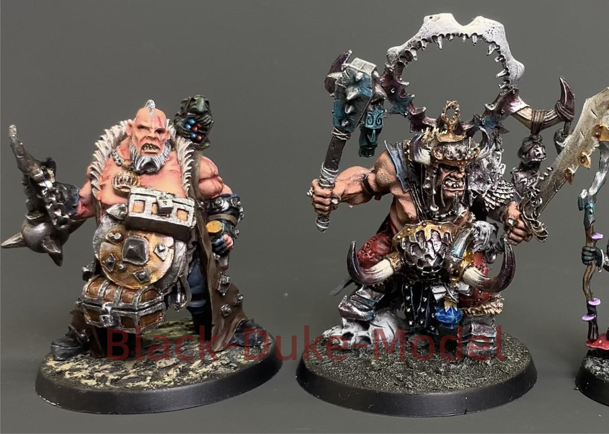 ウォーハンマー AoS Ogor Mawtribes 1200 pts Warhammer AOS Ogor Mawtribes Maneaters Destruction Pro painted