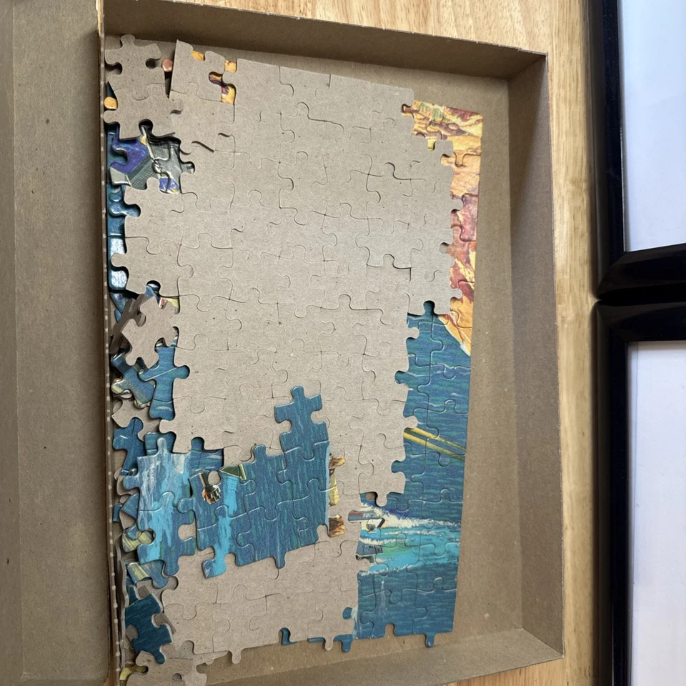 1985 G.I. JOE настенная головоломка (221 штук) битва 3 из 4 (РЕДКАЯ полная) США - Изображение 2 из 2