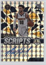 2020-21 Panini Mosaic Rookie Scripts Markus Howard #RS-MHO Auto 1g8h