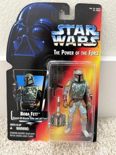 Star Wars - POTF - 1995 - Red Card - Boba Fett