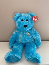 Ty Beanie Buddy  Classy  the Blue Bear - People  s Beanie 14 inch 