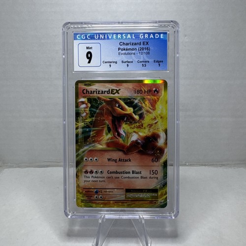 Charizard-EX graded CGC 9 for sale on eBay