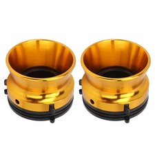 1 Pair 10 Inch Opener Polished Aluminum NAB Hub Adapters For Studer