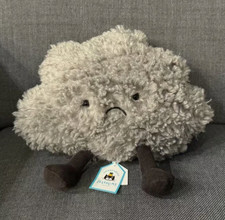 Jellycat Storm Cloud Plush Brand New with Tags, Soft, Cuddly, and Ready to Ship.