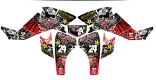 Fits LTZ 400 2003 to 2008 GRAPHIC KIT for SUZUKI LTZ 400 STICKER Z400 DECal