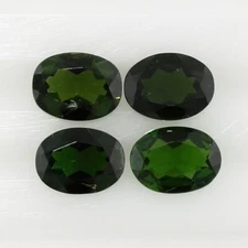 CHROME DIOPSIDE 8 x 6 MM OVAL CUT SINGLE STONE CLOSEOUT F-3738