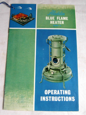 Aladdin Blue Flame Heizung Bedienungsanleitung