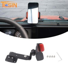 Center Console Phone Holder Dash Mount Accessories For Jeep Wrangler JL JT 2024+