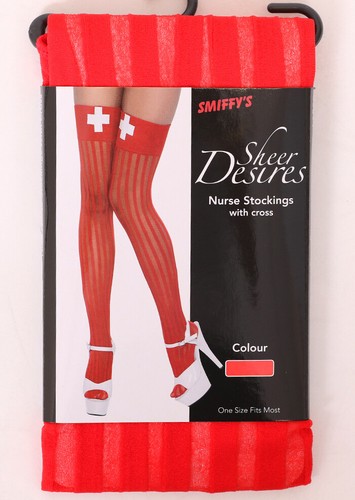STOCKINGS AND TIGHTS LADIES WOMENS HALLOWEEN FANCY DRESS COSTUME ACCESSORY - Picture 16 of 18