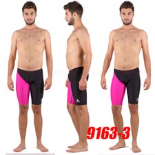HXBY 9163-3 MEN'S COMPETITION TRAINING RACING JAMMER SWIMMING TRUNKS 3XL Sz34/36