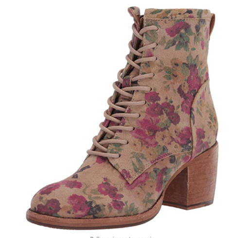 Patricia Nash Sicily Booties - Antique Rose Print