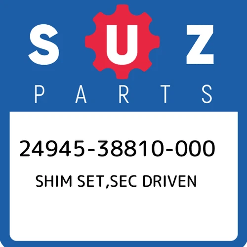 SHIM SET, SEC DRIVE | T:0.3/0.35/0.4/0.5/0.6