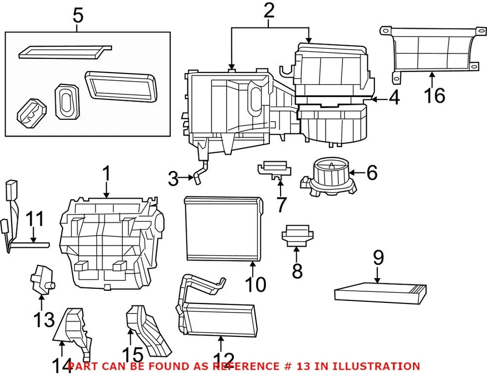Actuador y tornillos de calefacción de aire acondicionado y entrada de aire de climatización Mopar genuino OEM para Dodge Jeep Foto 3 de 3