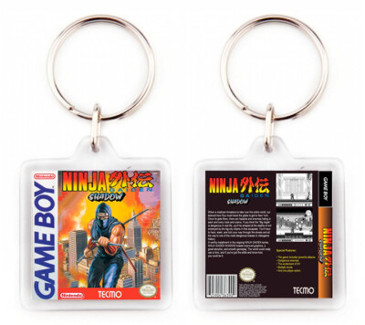 Ninja Gaiden Shadow Game Junge Nintendo Schlüsselanhänger Keyring