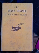 COLLECTION  LE MASQUE - LE DIVAN ORANGE - 40 - VALENTIN WILLIAMS - BE++ 1929