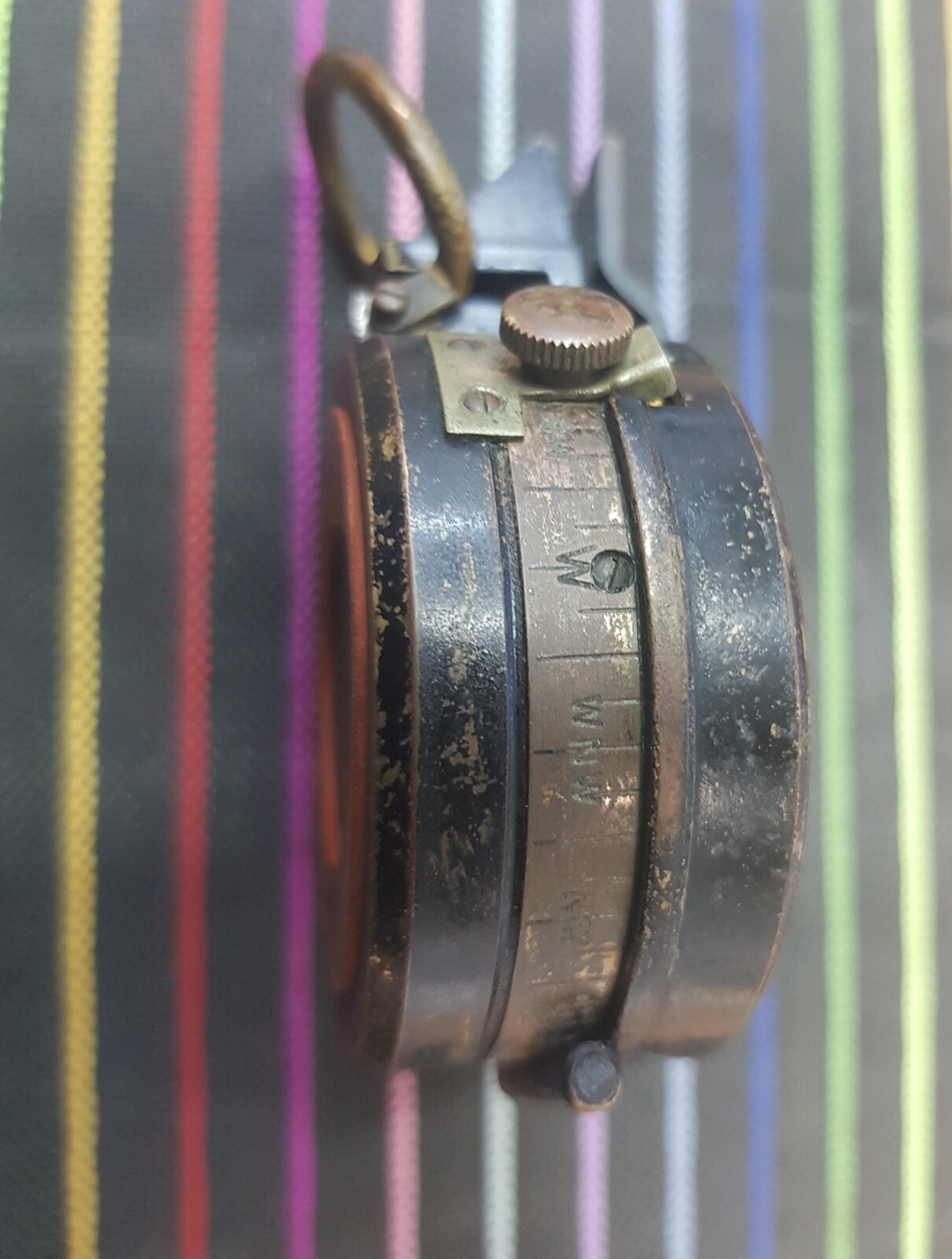 VINTAGE F.BARKER&SON  RARE MULITARY COMPASS LONDON 1918(WWI)-PARTS/REPAIR