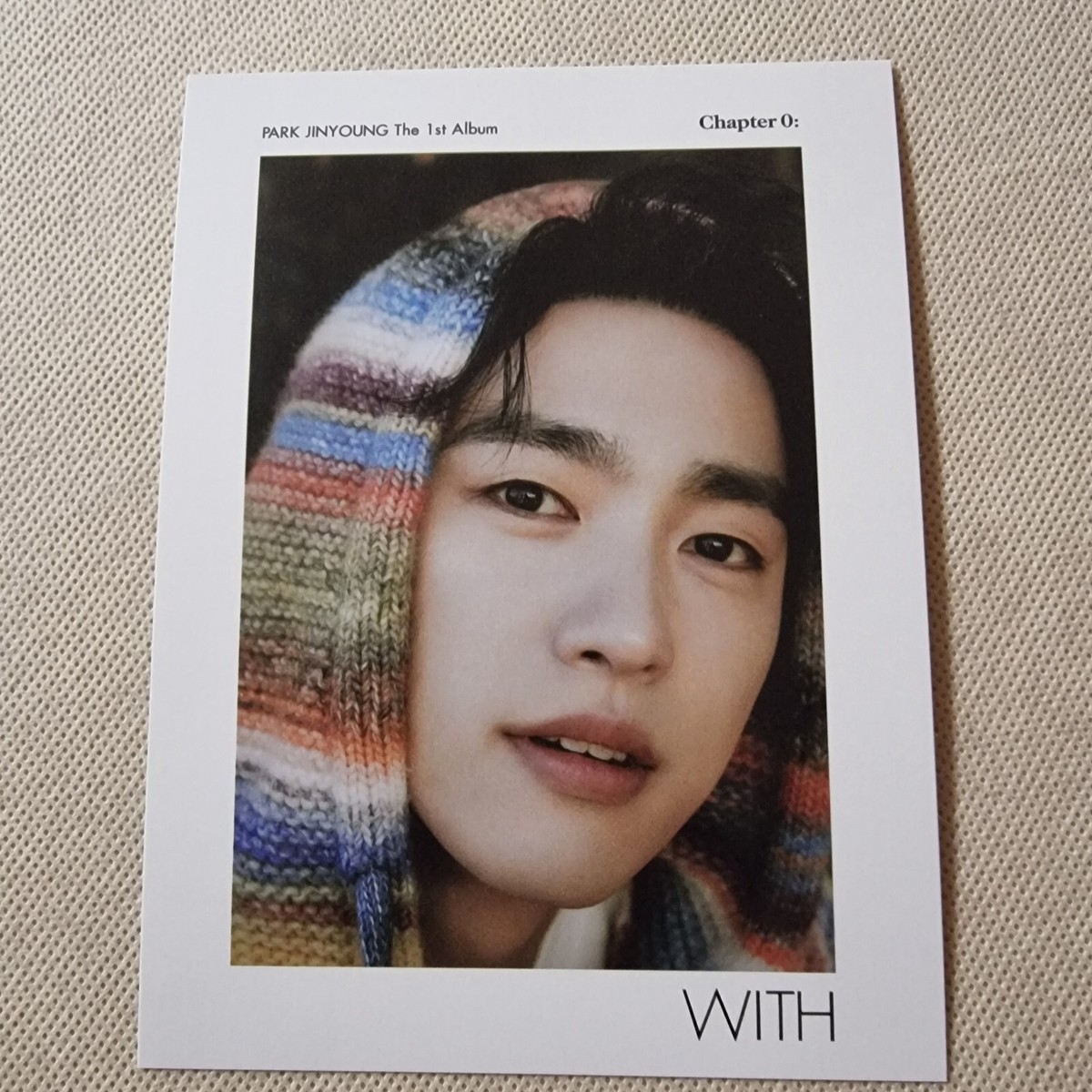 GOT7 PARK JINYOUNG THE 1ST ALBUM CHAPTER 0:WITH ALBUM YOU VER