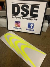 Team Dynamics Pro Race 1.2 18" Florescent Valve Marking Stickers Race Sticker 