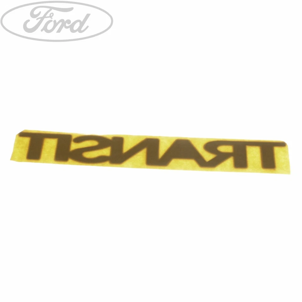 Genuine Ford Transit Rear Door Name Plate Badge Emblem 5134996 - Image 3 of 4