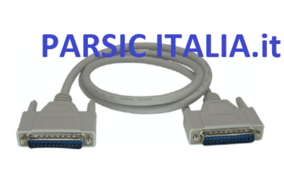 DB25/DB25 M/M D-SUB 25 Pin Male Cable - D-SUB 25 Pin Male 5meters Grey