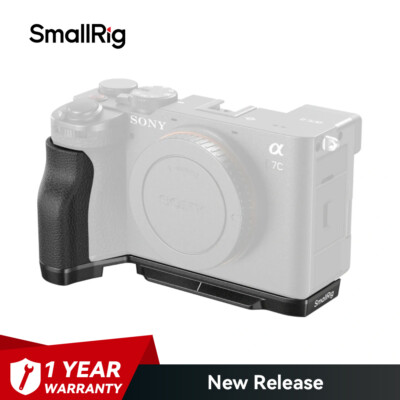 SmallRig L-Shape Mount Plate with Silicone Handle for Sony Alpha 7C II / A7CR
