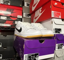 NikeSB Dunk Low White Gum - New in Box - Multiple Sizes ( CD2563-101)