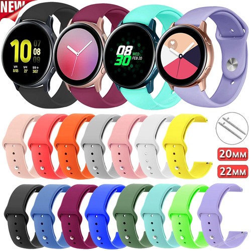 For Garmin Vivoactive 4 4S 3 / Venu 2 2S Vivomove 3 HR Silicone Watch Band Strap - Picture 9 of 321