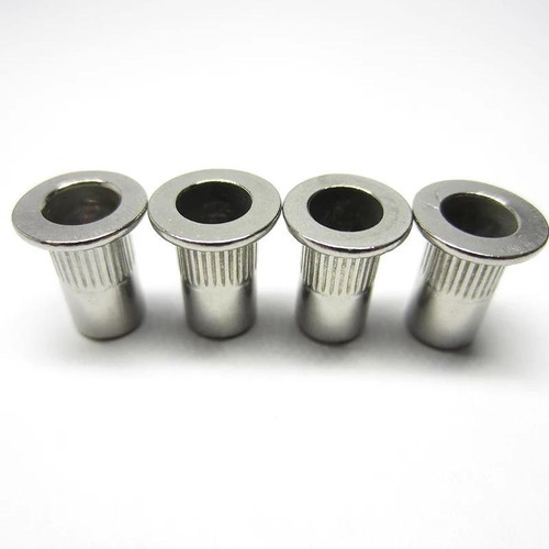10pcs M3-M12 White Zinc Flat Head Threaded Rivet Insert Nut - Picture 7 of 15