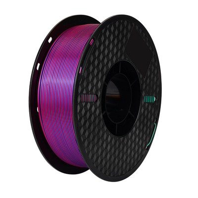 KINGROON PLA-Filament für 3D-Drucker, 1 kg, 1,75 mm, dreifarbig, Seide, W3R0