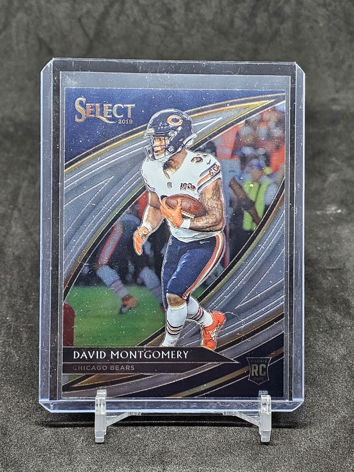 David Montgomery 2019 Select Field Level Rookie #256 Bears RC