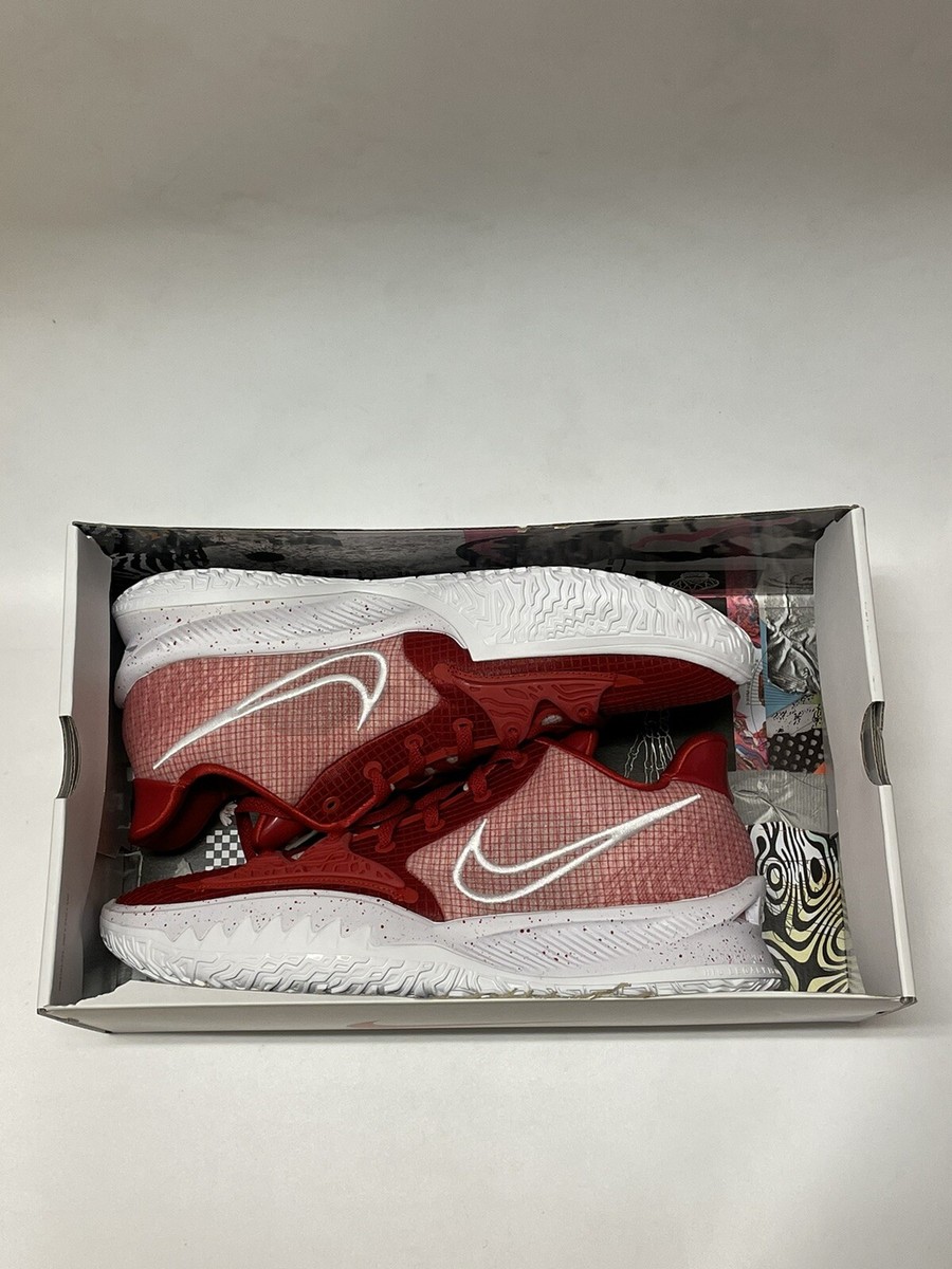 Men’s Size 17 Nike Kyrie Low 4 TB Promo Basketball Shoes Red White DM5041-600 NEW Nike Kyrie Low 4 TB Promo Basketball Shoes Red DM5041  main image 4
