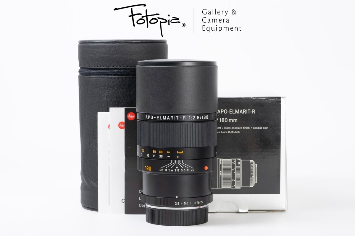 LEICA Elmarit R180mm F2.8 3カム 前期(ライカ Leica ELMARIT-R LEICA Elmarit R180mm F2.8 3カム 前期(ライカ Leica ELMARIT-R