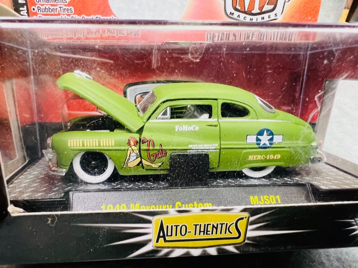 🇺🇸M2 Machines Auto-Thentics 1949 Mercury Custom Green The