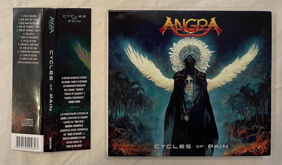 Angra – Cycles Of Pain (Includes Poster Signed by Entire Band) Rhapsody Of Fire - Image 2 of 4