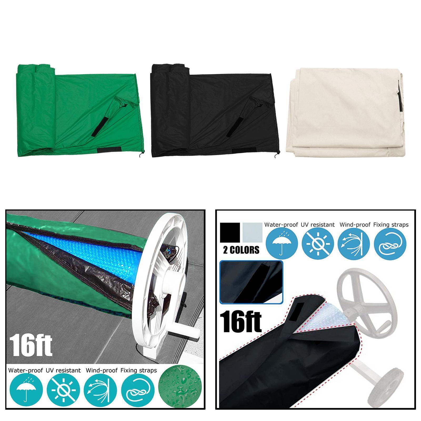 Swimming Pool Solar Reel Protective Cover, Winter Solar Reel Blanket