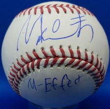 JSA Mallex Smith Autographed Signed INSC MLB Robert D. Manfred Baseball DBB 835